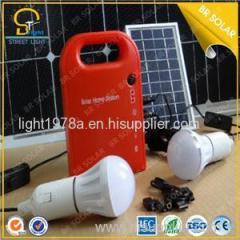 Mini 5w solar lighting system for home with easy installation