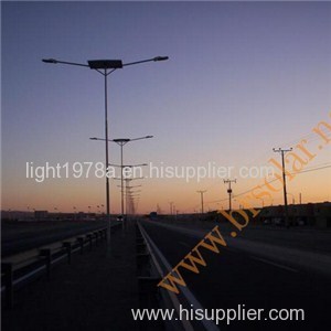 Double Lamps Solar Street Lights