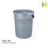 120L HDPE outdoor plastic dustbin