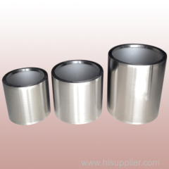 cylindrial stainless steel flower pot