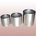 cylindrial stainless steel flower pot