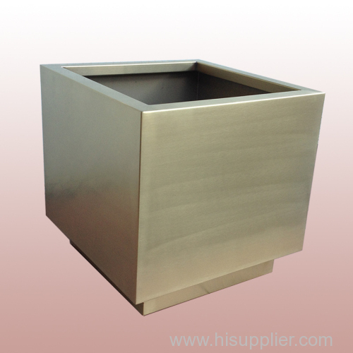 stainless steel flower pot