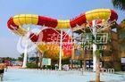 Aqua Park Adult And Children Tornado Water Slide Large Customized