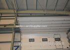 Maintenance free industrial polyurethane sandwich panel overhead section doors