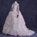 ALBIZIA Gorgeous Embroidery Beading Organza Ball Gown Contoured Court Wedding Dresses