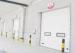 PU panel thermal Insulated Sectional Overhead Doors good performance anti-wind