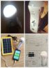 Solar flashlight Emergency lamp