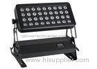 IP54 LED Outdoor Wall Washer Lights 96PCS 3W Aluminum Black LCD Display