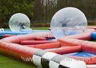 Inflatable Zorb Ball Ramp For Rolling Ball Play