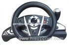 2.4G RF Wireless Racing Video Game Steering Wheel With Receiver / F1 Gear Shift