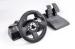 Big Digital / Analog PS2 / PS3 Video Game Steering Wheel And Pedals