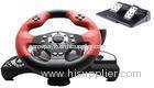 Wired Vibration Gaming Steering Wheel And Pedals For PC / X-Input