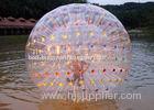 Giant Color Dot Inflatable Human Hamster Ball For Blow Up Water Park