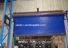 Self resetting fuction IndustrialHigh Speed Door Workshop Exterior use