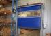 Collision reset PVC curtain soft edge high speed door industrial use