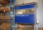 Collision reset PVC curtain soft edge high speed door industrial use