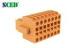 Female Sockets 3.50mm Screwless Plug In Terminal Block 2*2P-22*2P For Electric Lighting
