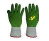 Green Mechanics Work Gloves Oilfield Safety Products With Palm Coating