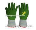 Green Mechanics Work Gloves Oilfield Safety Products With Palm Coating