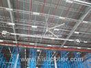 High volume low speed HVLS Ceiling Fans installed in industrial warehouse