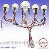 Auto Electrical Wiring Harness for socket of lamp / 4 pin Wiring Harness housing Neloy Assembly