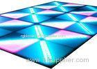 Snow Effect Colorful LED Dance Floor Wedding Party 1.5mm Armor Plate Digital