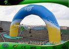 Eco - Friendly PVC Advertising Inflatable Door Arch Model Outside EN14960