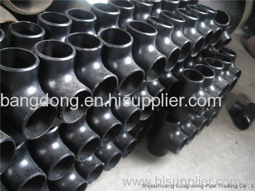 BLACK ALLOY STEEL TEE FITTINGS