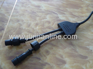 Clean and environmental protection waterproof plug cable