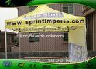 Temporary Outdoor 3m 3m Yellow Garden Canopy Tent With Logo Printing