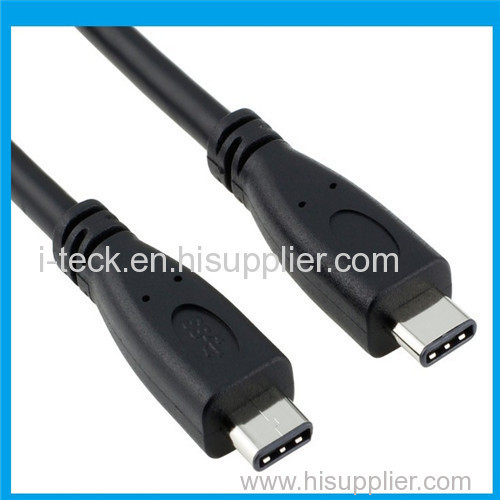 male to male type C 3.1 to Type C cable