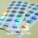 custom tamper evident security hologram label/anti-fake label hologram sticker/anti-fake holographic sticker