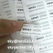 security warranty sticker/warranty date sticker/one time use warranty stickers