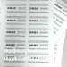 security warranty sticker/warranty date sticker/one time use warranty stickers