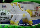 Giant Inflatable Cartoon Characters 2m Height Colorful PVC Inflatable Unicorn Toy