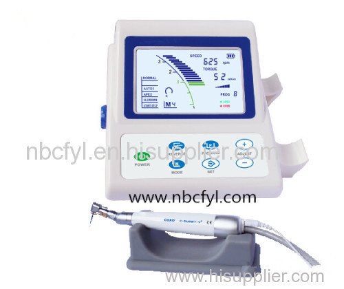 Endodontic treatment with apex locator