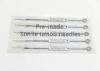 Curved Flat professional tattoo needles Sterilized by E.O.Gas