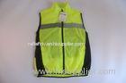 Polyester taftta + mesh fabric Reflective Cycling Clothing hi vis cycling vest bike clothing for run