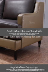 Baotian Furniture European style Modern design genuine leather sofas and home furniture