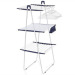 Powder Coating Steel 3-tier Towel Clothes Drying Rack