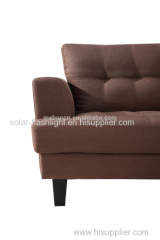 Modern Fabric Sofa Brown 2207 Living Room Homes Furniture