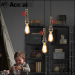 loft industrial pendant light creative personality retro restaurant bar lighting fixtures water pipe chandelier