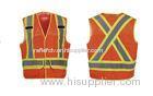 High visibility clothing class 2 reflective safety vest x back CSA Z 96