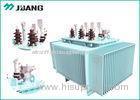 60Hz 100kVA 3 Phase Oil Immersed Power Transformer Dyn11 AC 11kV 0.4kV