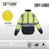 ANSI/ISEA 107 class 3 safety jacket hi vis polyester oxford reflective jacket workwear waterproof