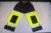 High visibility work clothes hi vis reflective pants with zipper leg opening adjustable