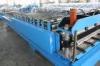 Steel Tile Corrugated Roll Forming Machine By Chain / Gear