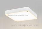 Modern 45cm Square Glass Dimmable LED Ceiling Light 26W For Office