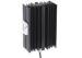 100Watt / 200Watt Black Industrial Electric Heaters Large Convection Surface IP65 230-240VAC/110-120