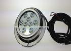 Warm White 316 Stainless Steel LED Underwater Lights For Foutains / Yachts 27W